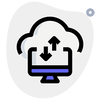 icone sauvegarde cloud bourbon digital