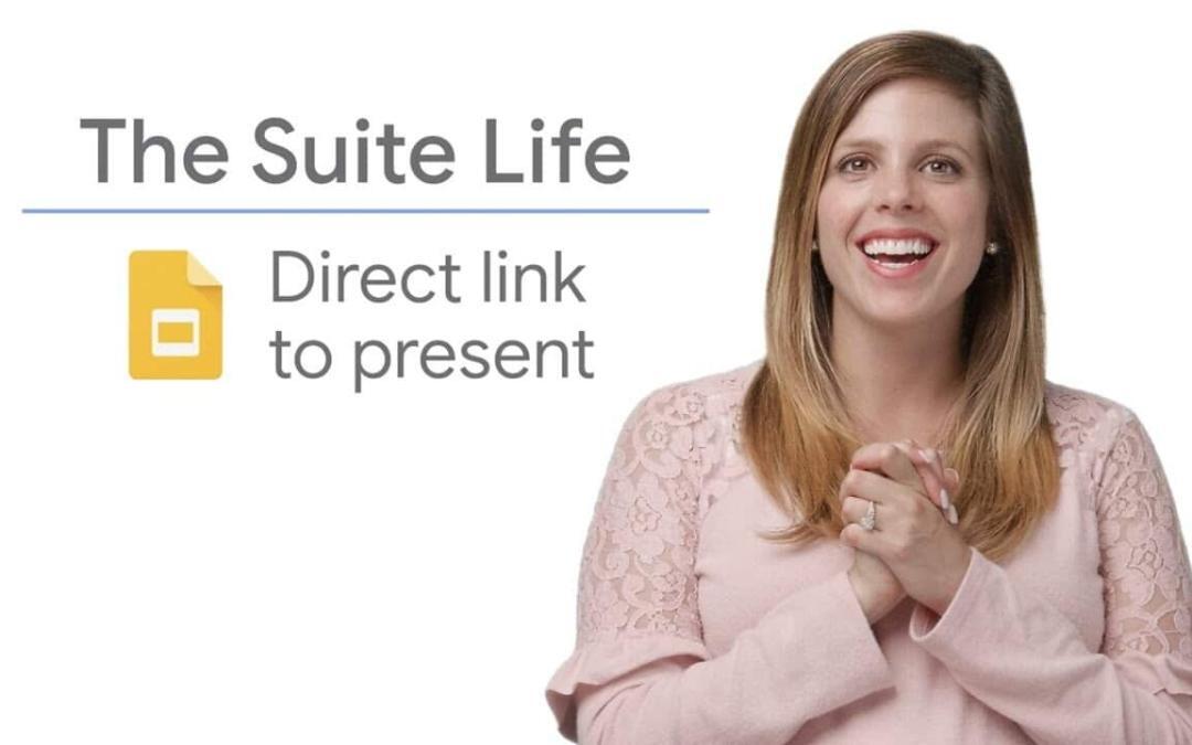 Lien direct vers le mode présentateur