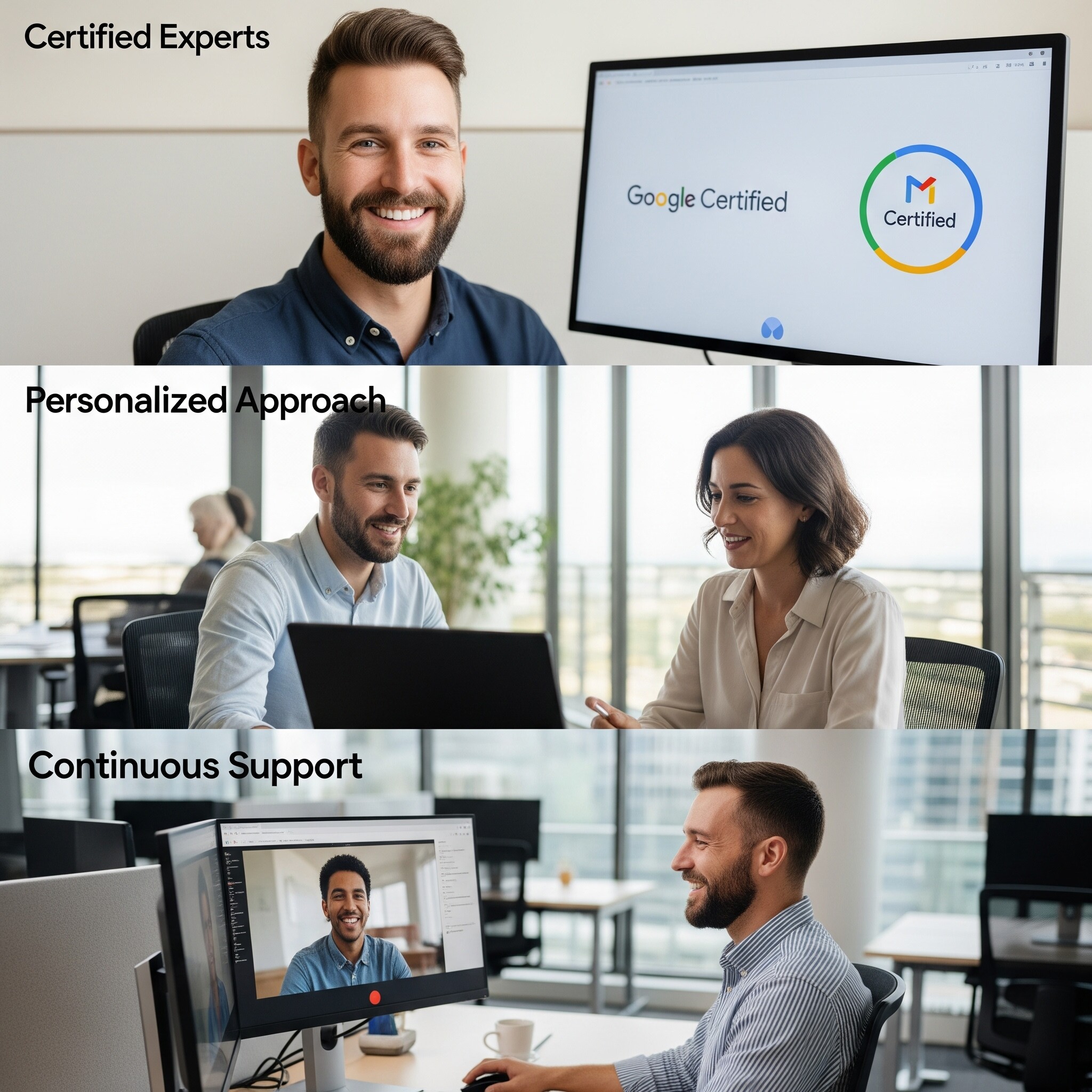 collage vertical expert personnalise support 1